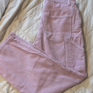 Cotton On Women's Straight Leg Corduroy Jeans - Light Pink